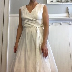 Calvin Klein wrap top dress